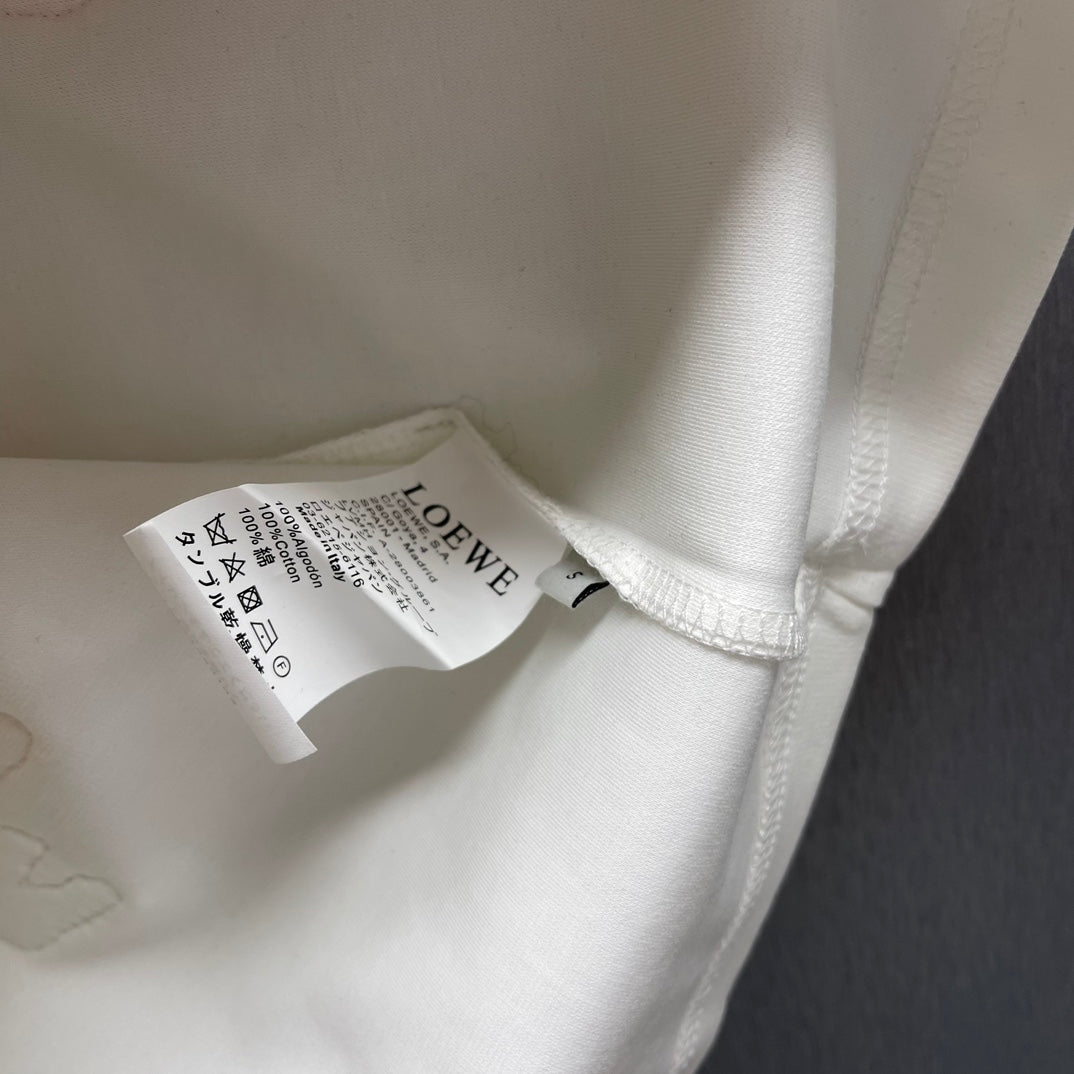 LW Camiseta Bordado Llaves Luminosas Blanco