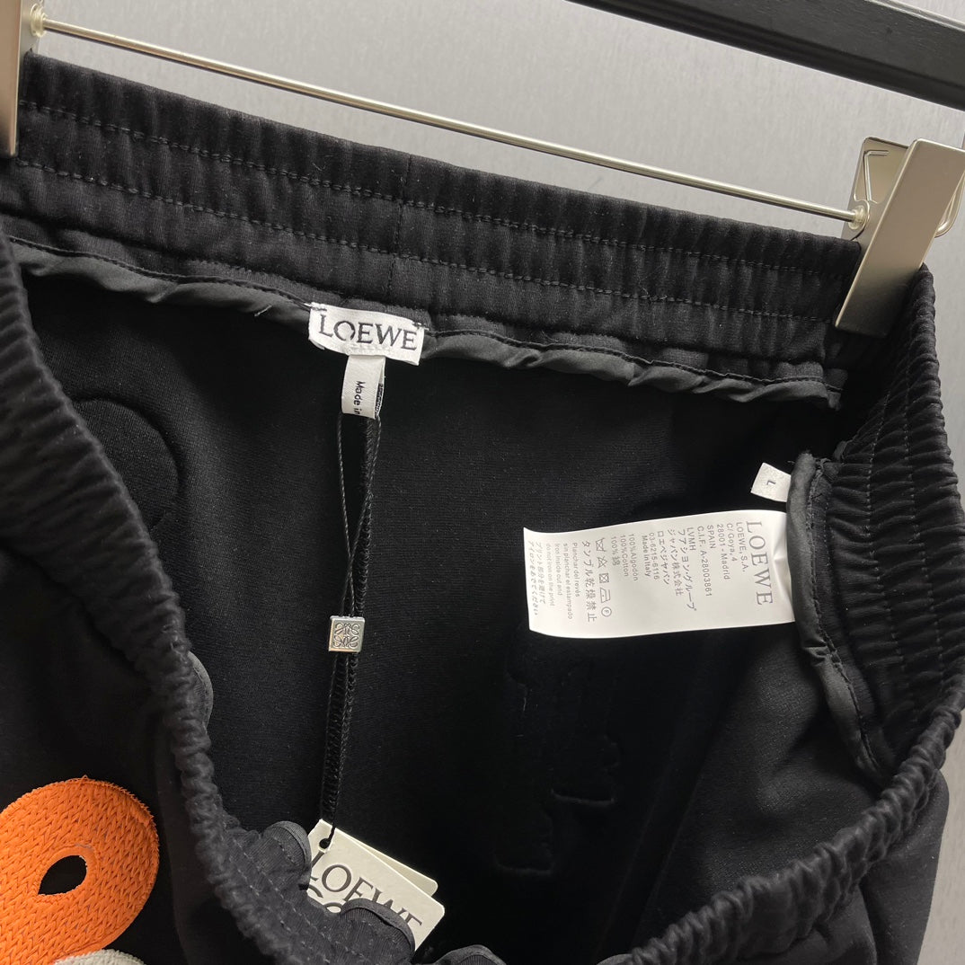 LW Shorts Bordado Llaves Luminosas Negro