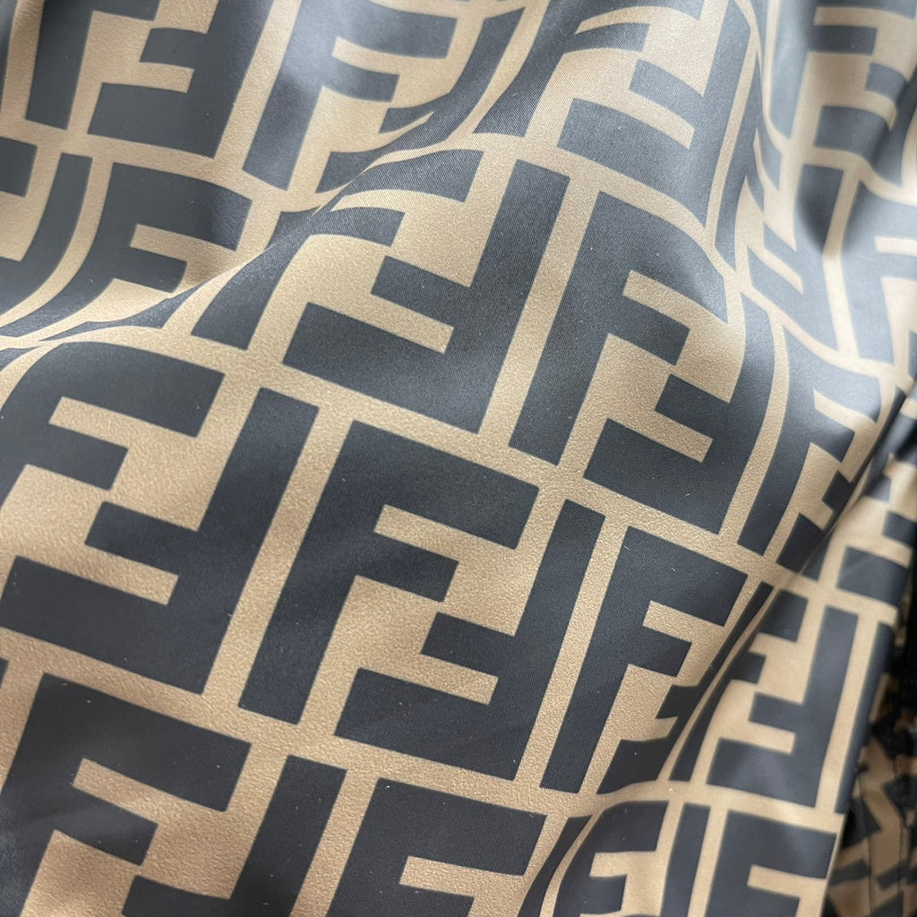 FND Bañador Marrón con Estampado FF