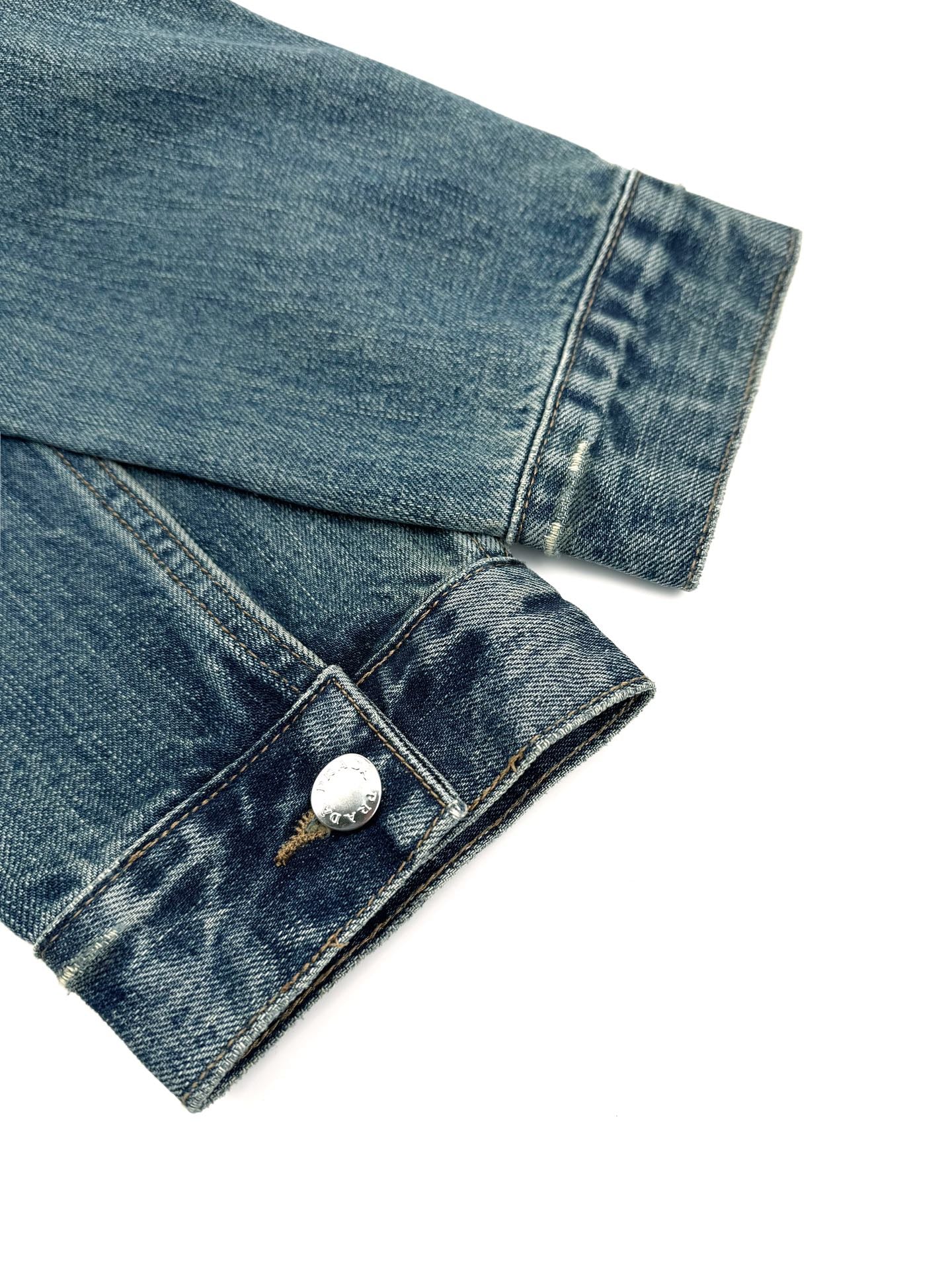 Chaqueta Denim & Leather Hybrid