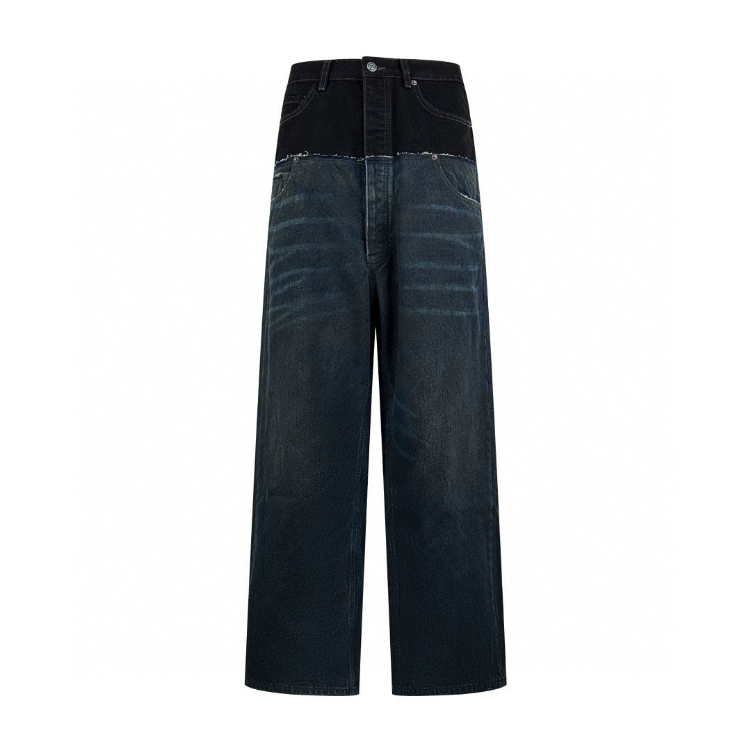 PANTALÓN – VELARTE – PATCHWORK BOLSILLOS DETALLE ARQUITECTURA DENIM SELVEDGE PREMIUM ULTIMATE CRAFTSMANSHIP