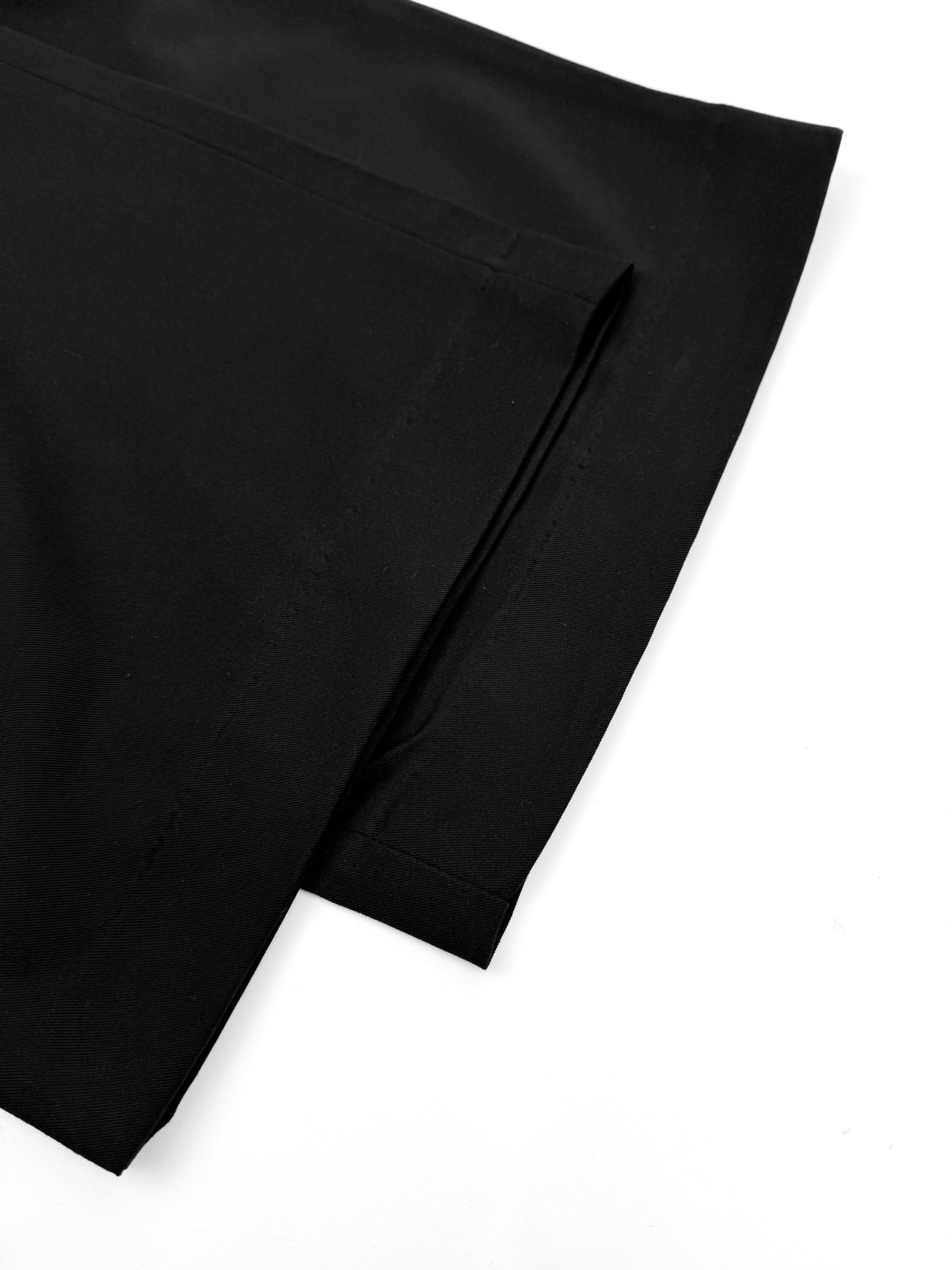 Pantalón Wide-Leg con Hebilla Signature (Negro)