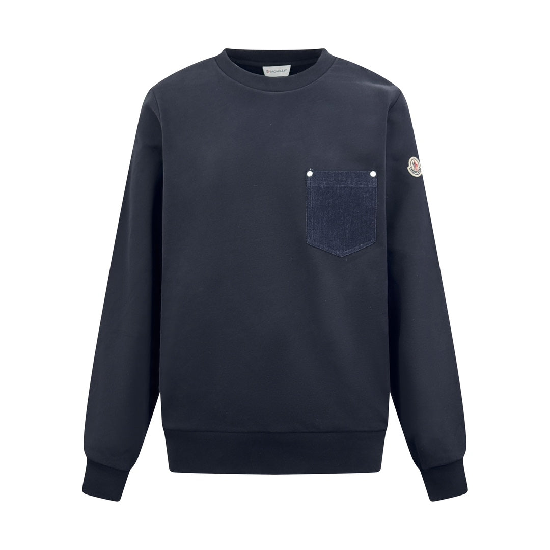 Sudadera Premium Denim Pocket Style