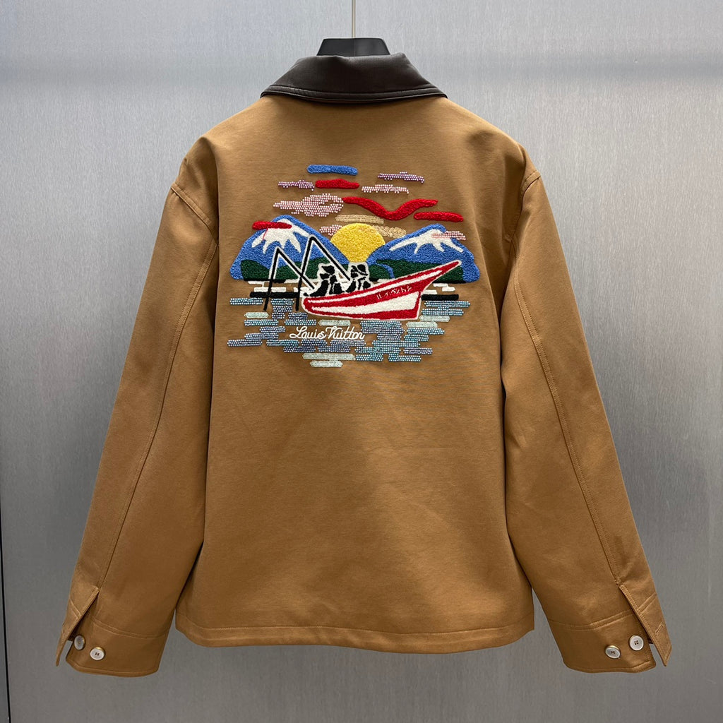 LV Chaqueta Utility Bordados