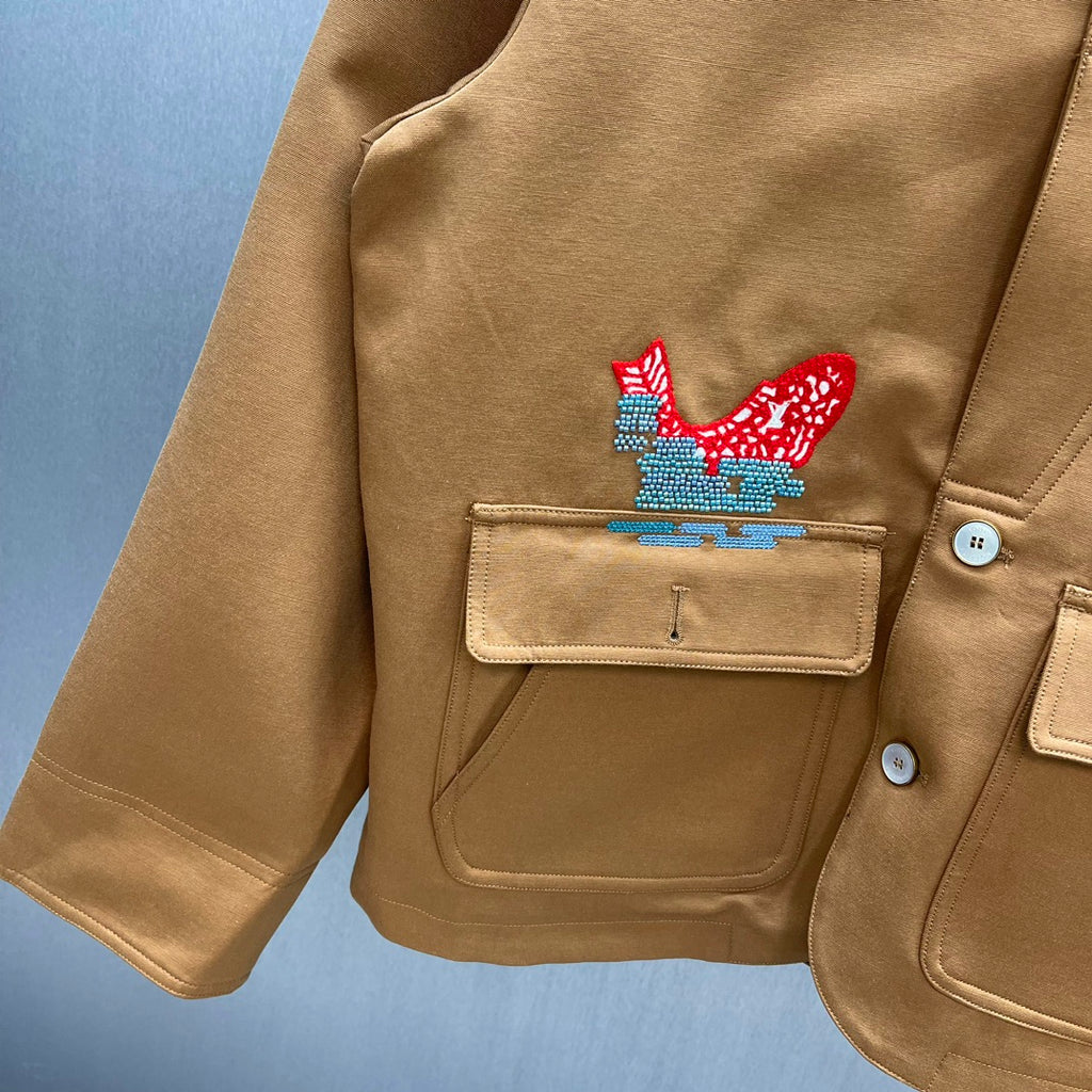 LV Chaqueta Utility Bordados