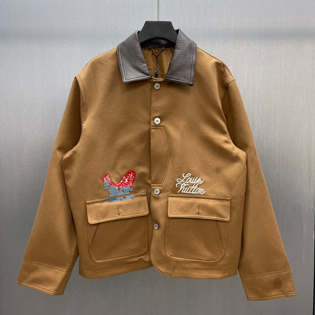 LV Chaqueta Utility Bordados