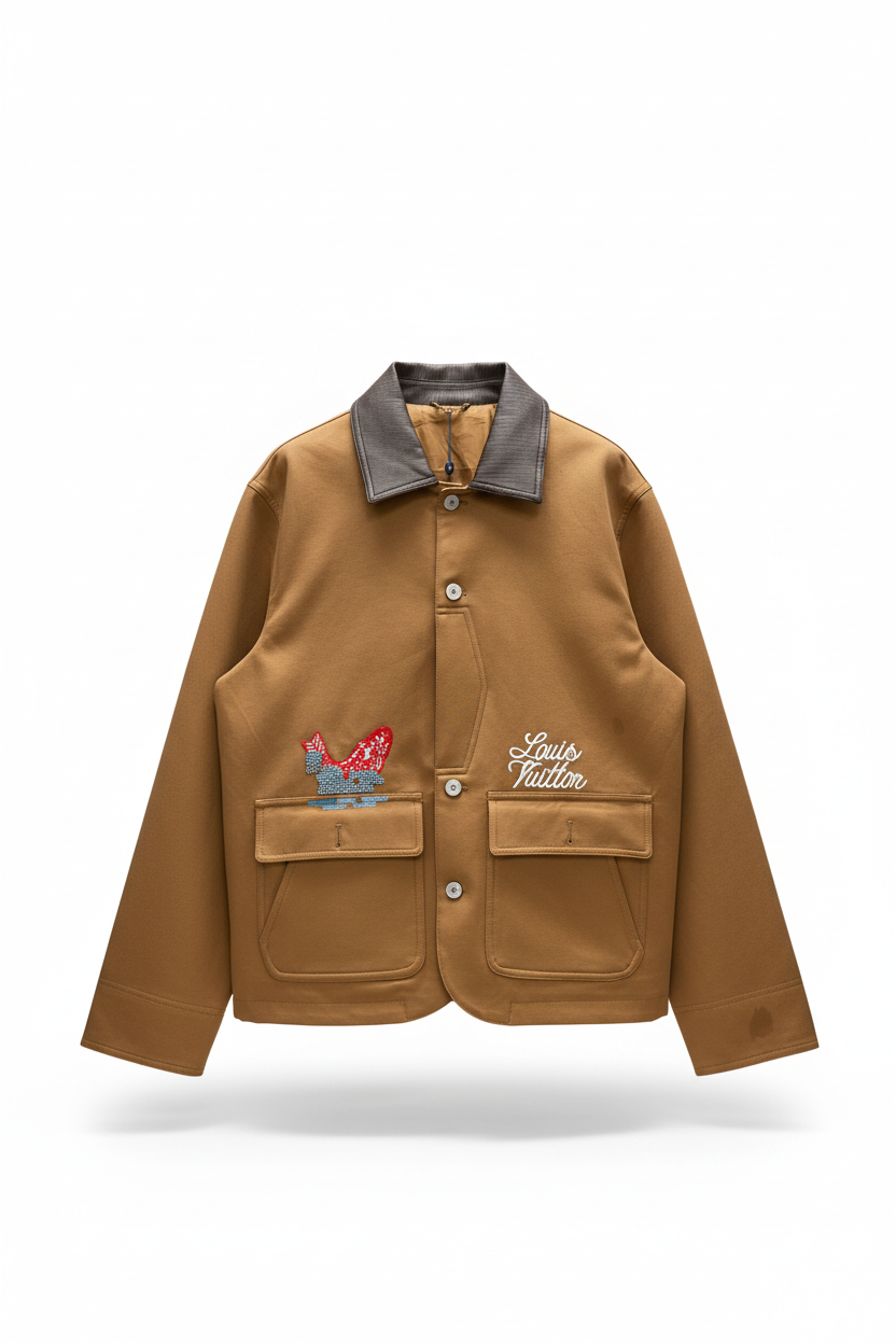 LV Chaqueta Utility Bordados
