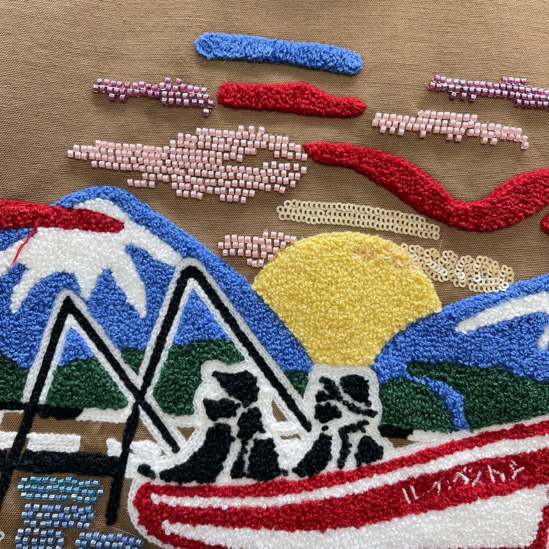 LV Chaqueta Utility Bordados