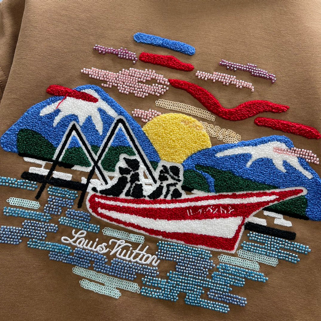 LV Chaqueta Utility Bordados