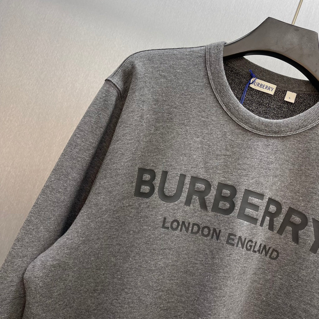 BRBRY Sudadera Algodón Relaxed Fit