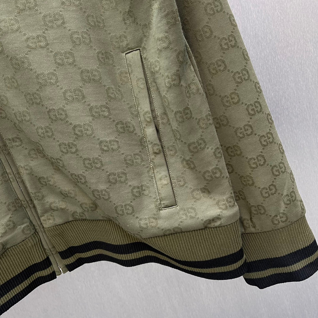 GC Chaqueta Punto Monograma Verde