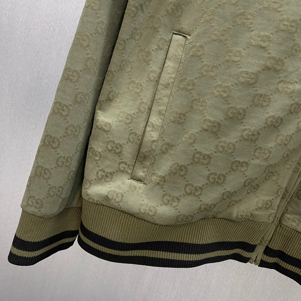 GC Chaqueta Punto Monograma Verde