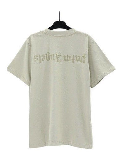 Camiseta Palm Angels Verde Musgo —
