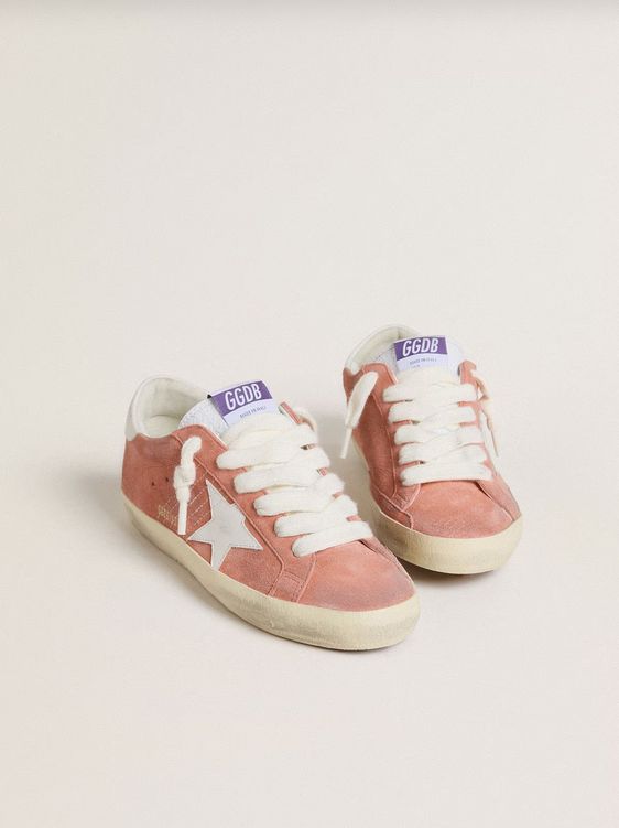 GGDB Star Low Rosa Suede