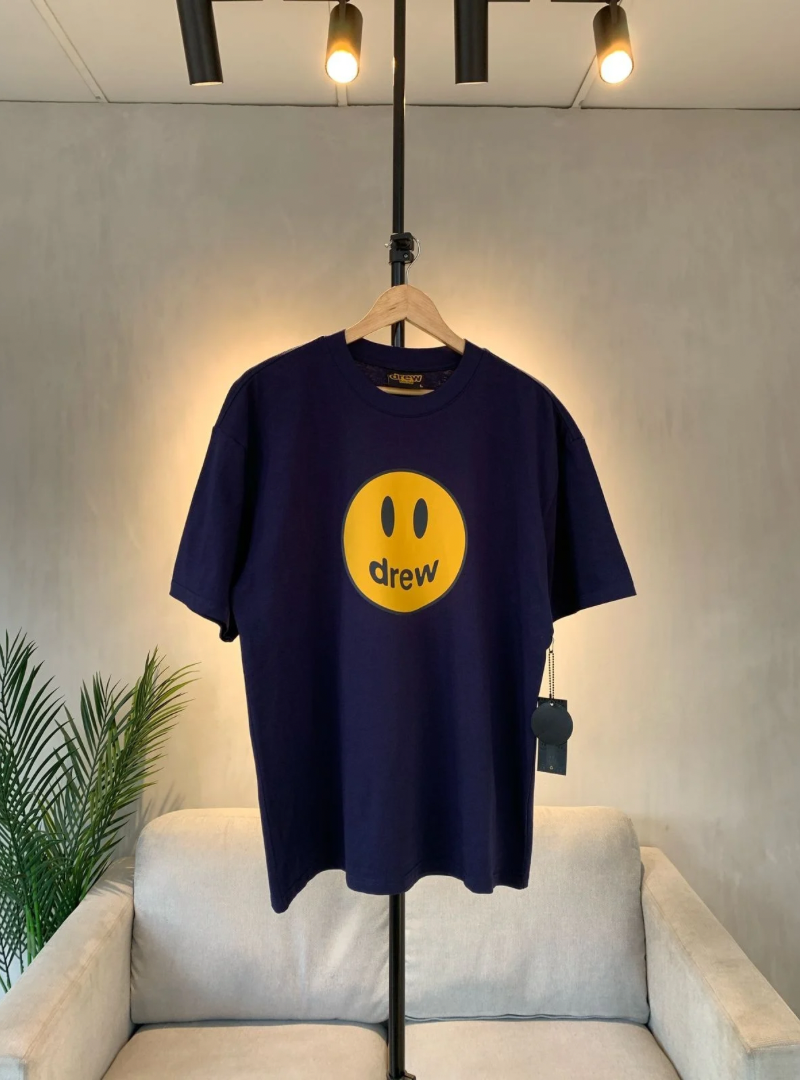 Camiseta Drew House Smiley Logo Morada —