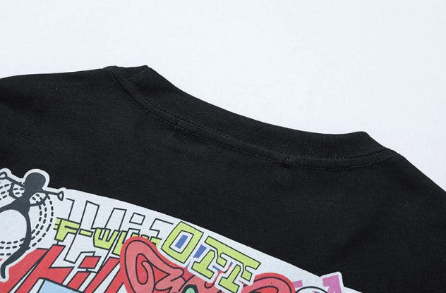 Camiseta Off White Multi Logo Tee Black —