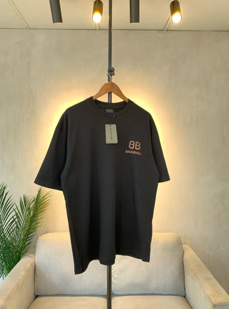 Camiseta Balenciaga Double B Old Premium —