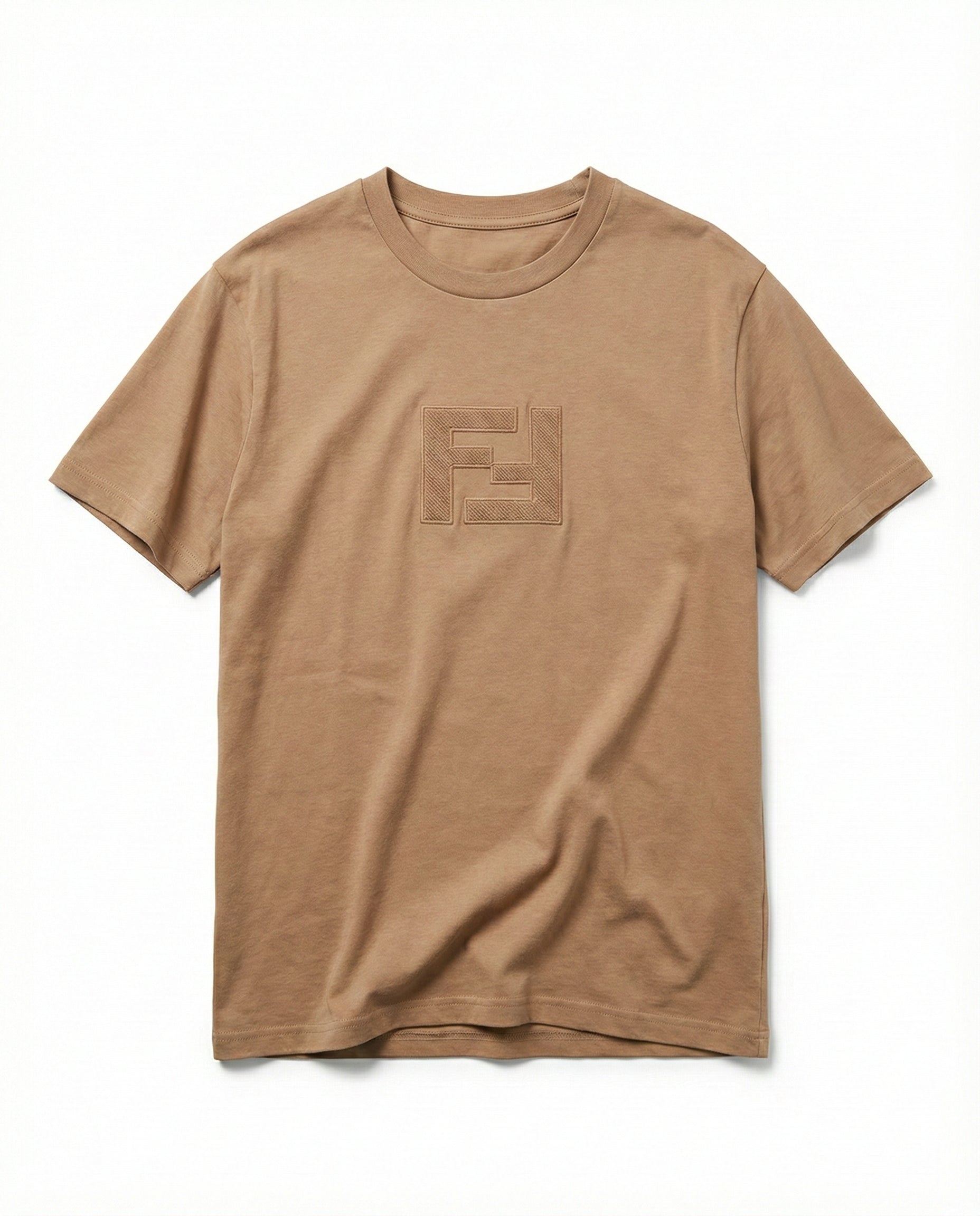Camiseta Fendi Color Café —