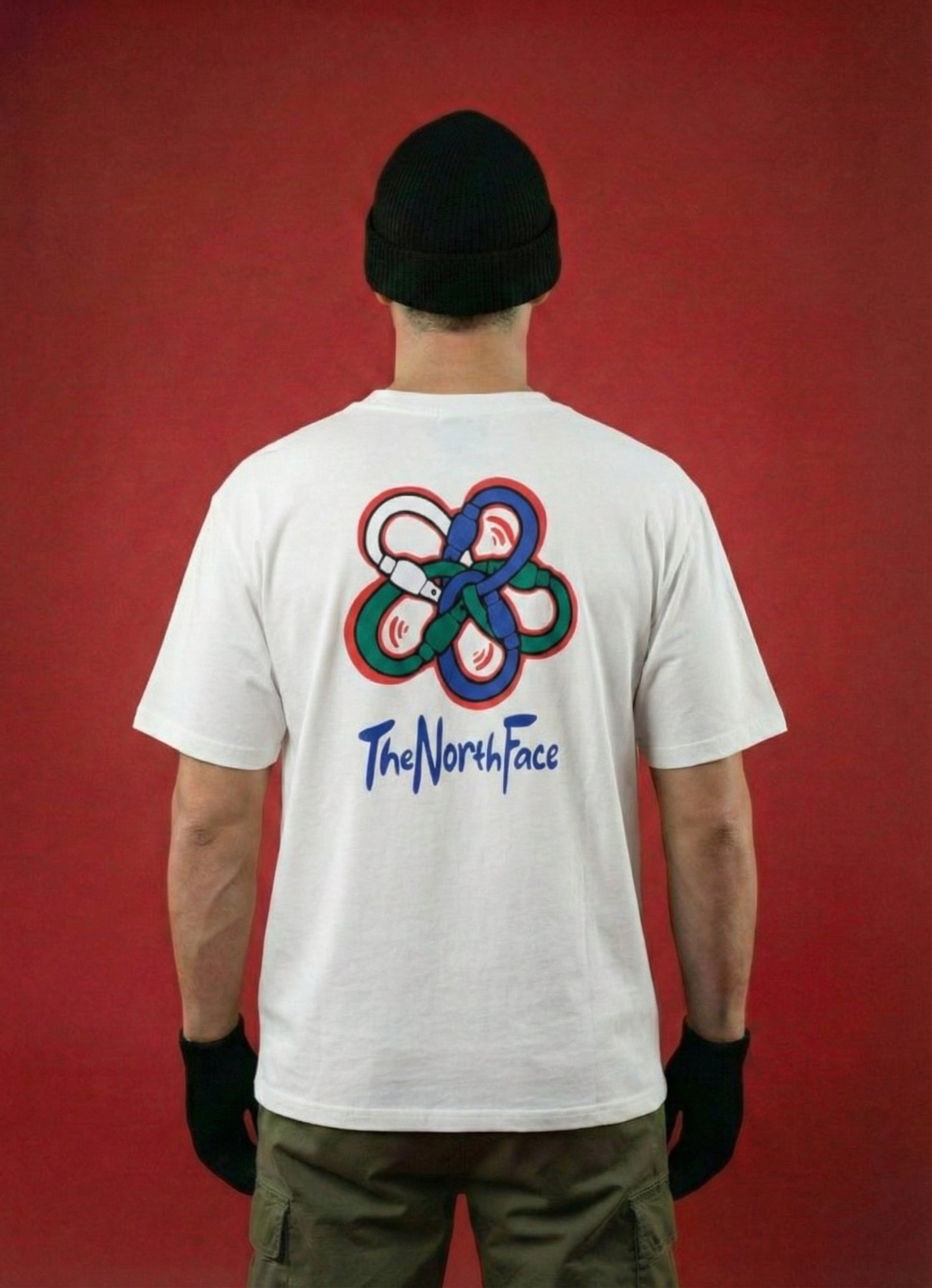 Camiseta The North Face Colaboración con Gucci (blanco) —