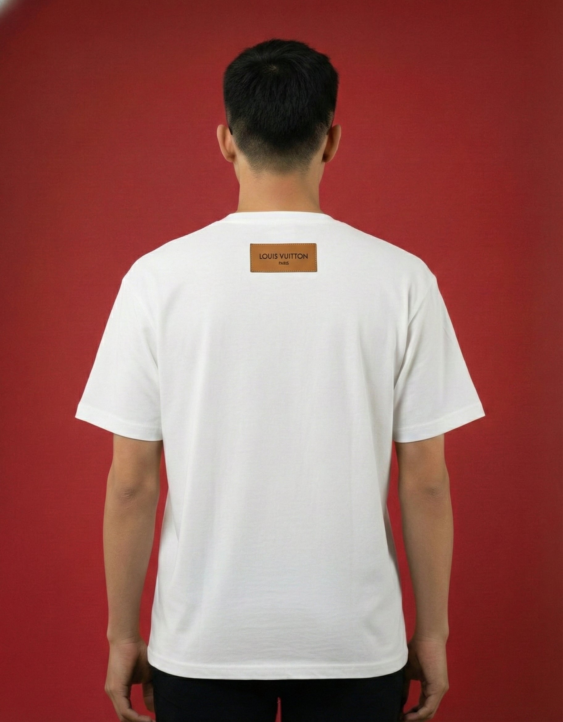 Camiseta Louis Vuitton Logo Verde —