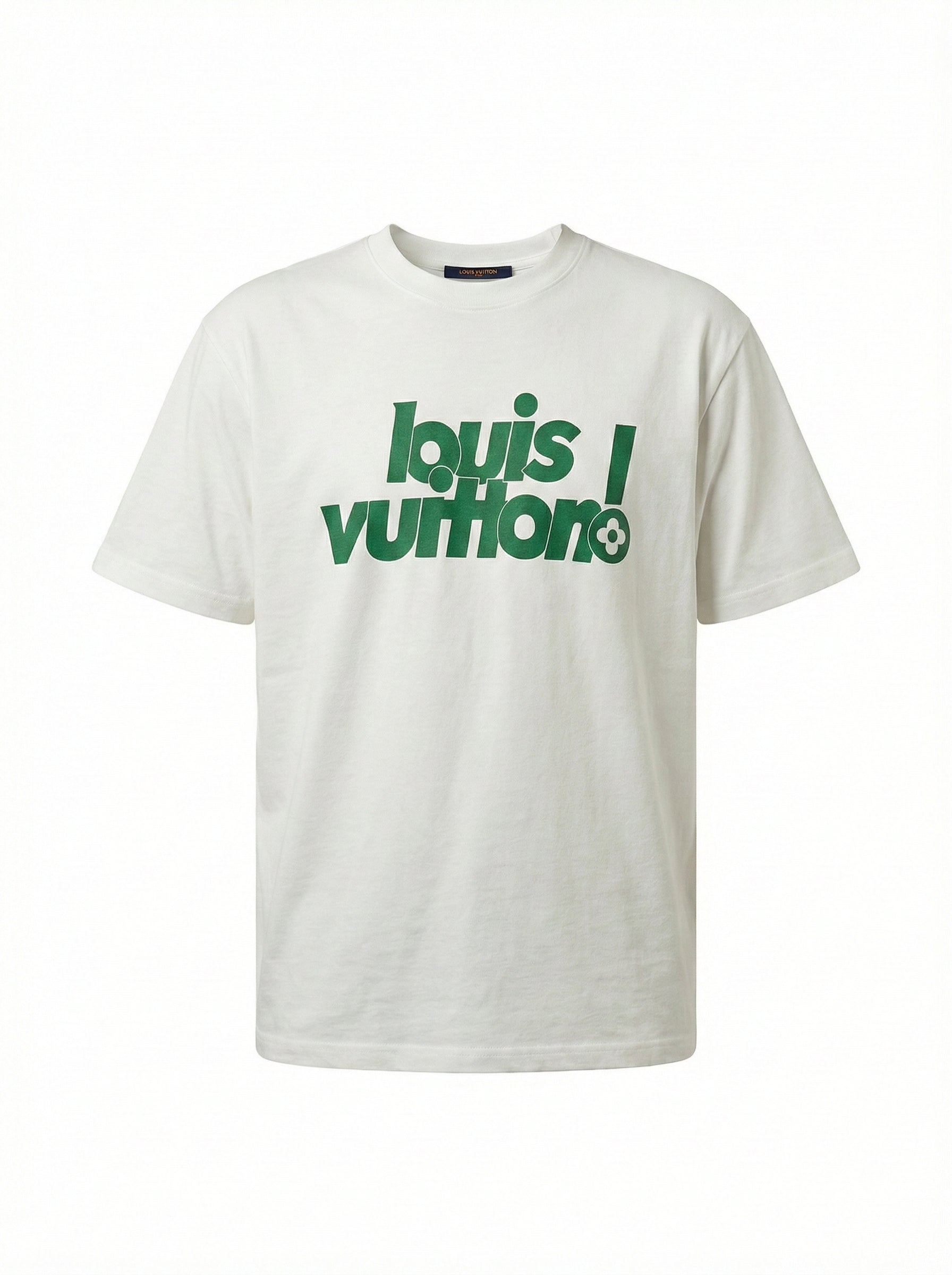 Camiseta Louis Vuitton Logo Verde —
