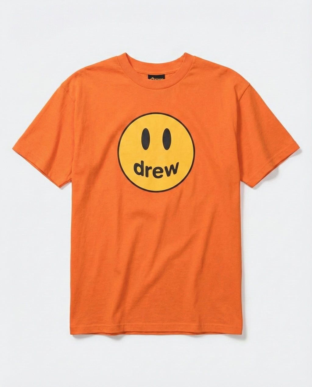 Camiseta Drew House Smiley Naranja —
