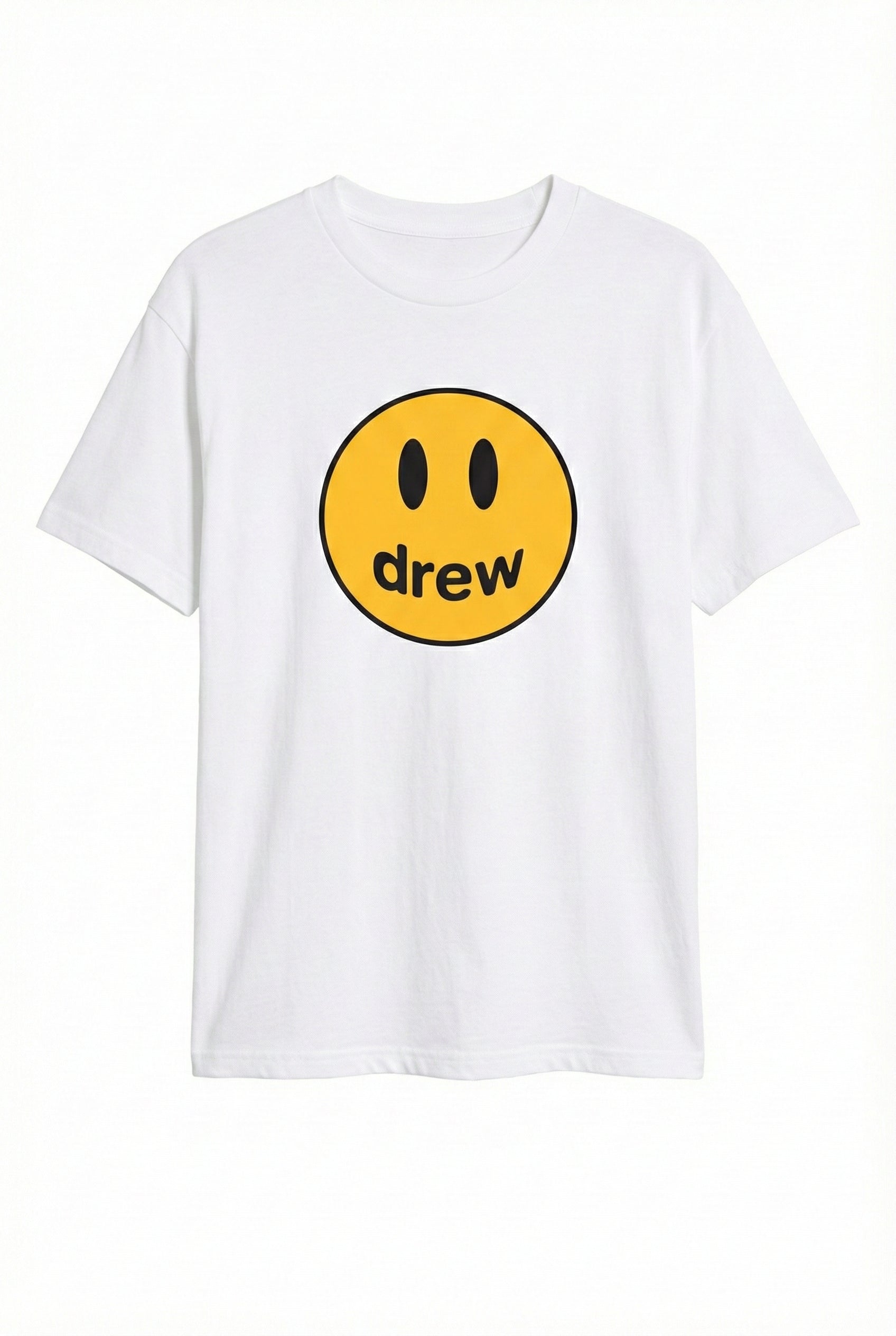 Camiseta Drew House Smiley Logo Blanca  —