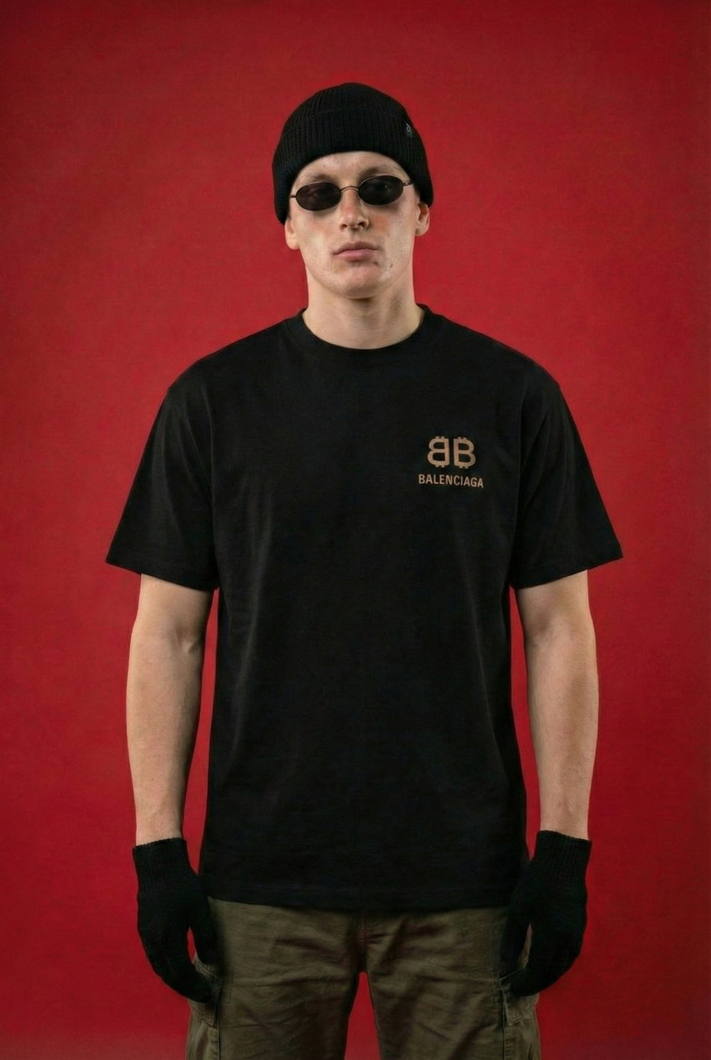 Camiseta Balenciaga Double B Old Premium —