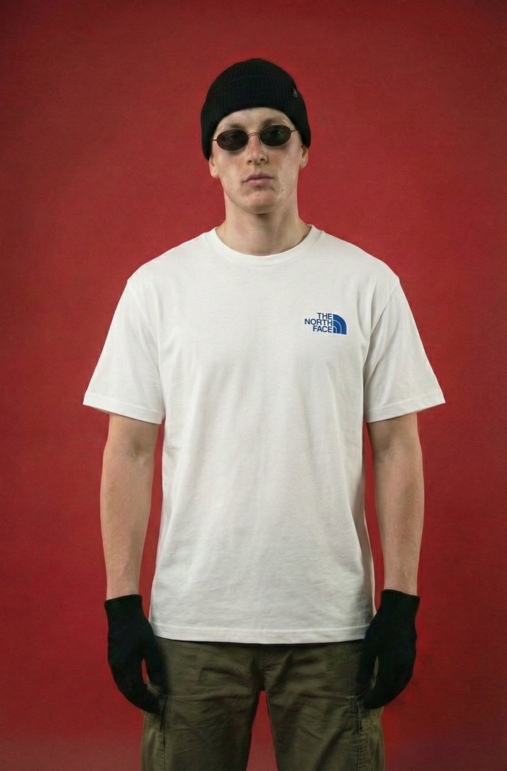 Camiseta The North Face Colaboración con Gucci (blanco) —