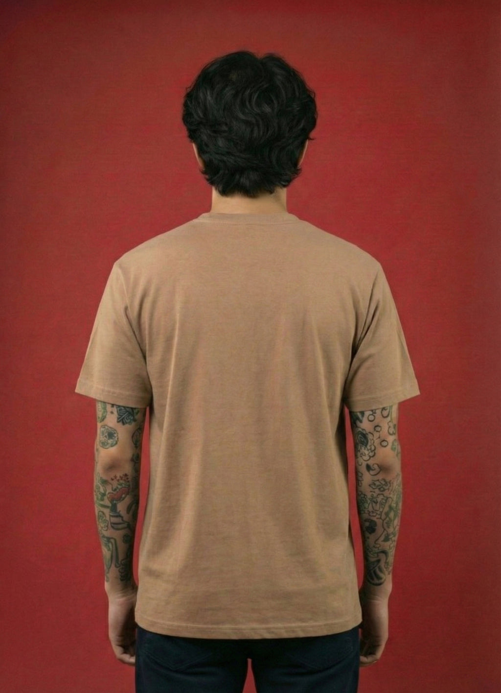 Camiseta Fendi Color Café —