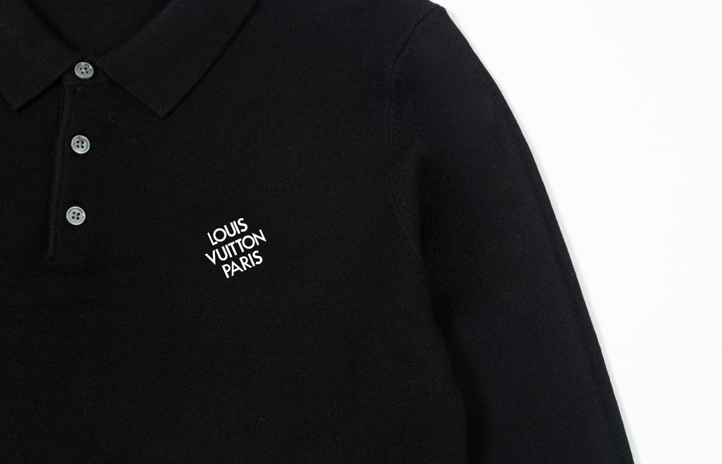 Polo Sweater de Lujo en Lana Premium