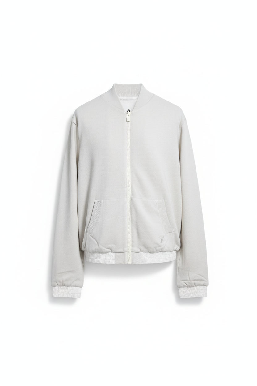 LV Chaqueta Reversible Cremallera Monograma