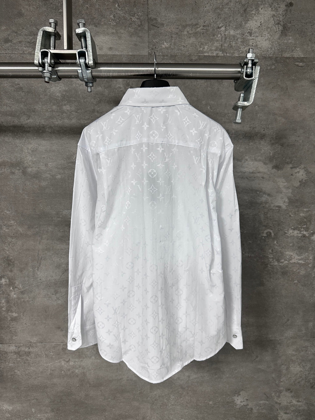 LV Camisa Jacquard Full Print