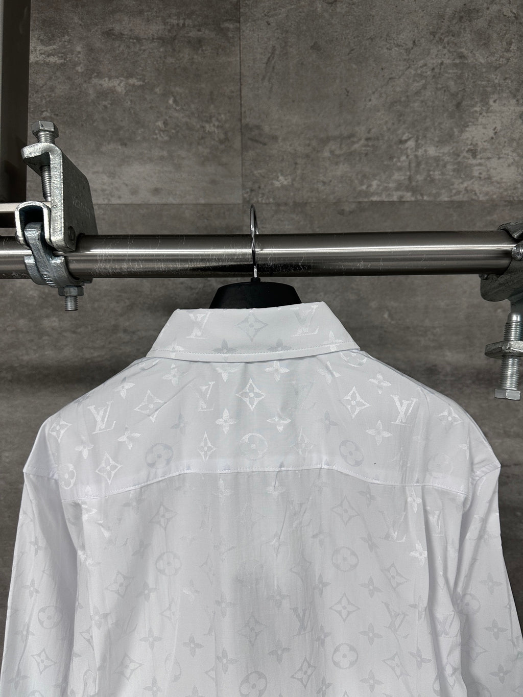 LV Camisa Jacquard Full Print