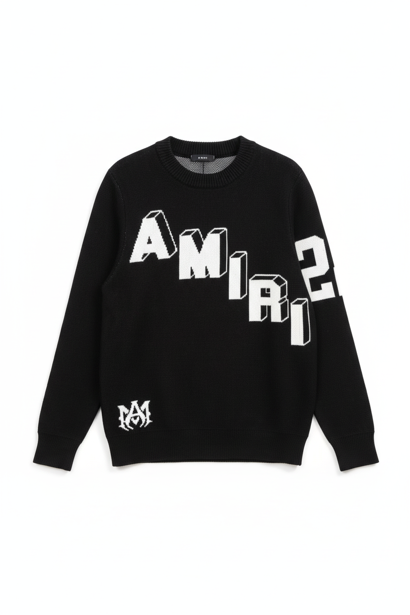 Sweater “3D Letters 22”