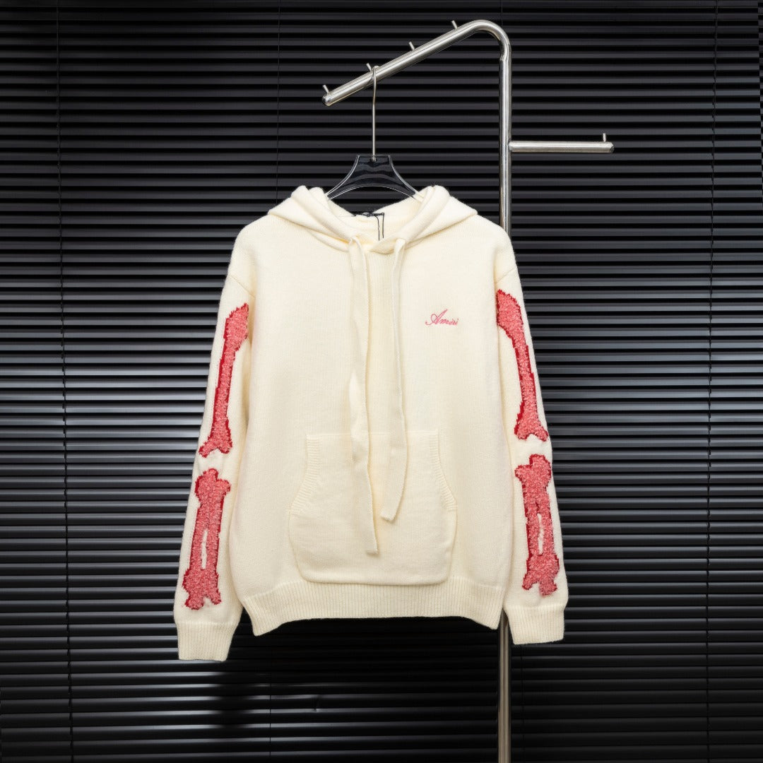 Hoodie Premium “Bone Fusion Knit”