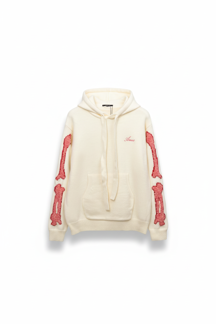 Hoodie Premium “Bone Fusion Knit”