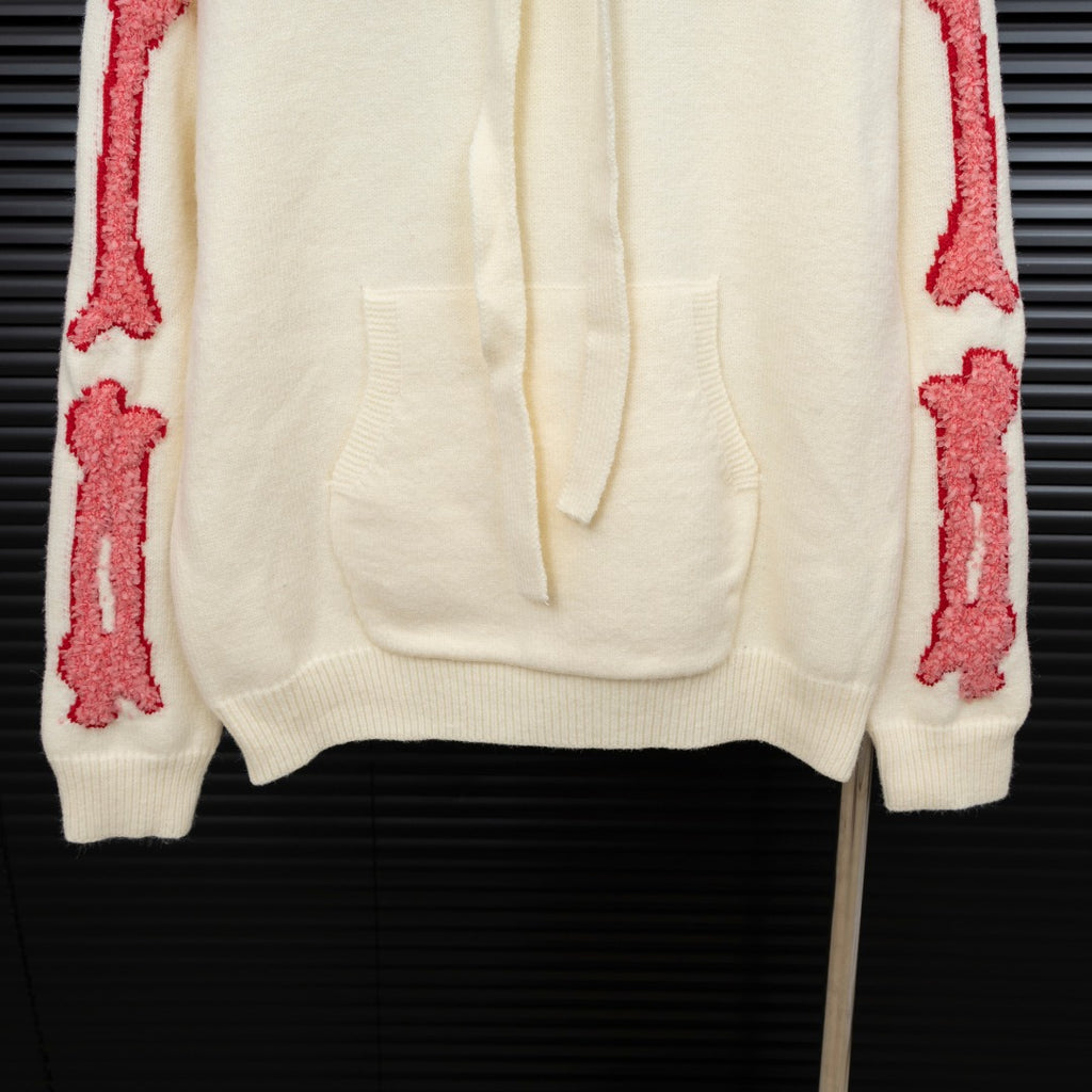 Hoodie Premium “Bone Fusion Knit”