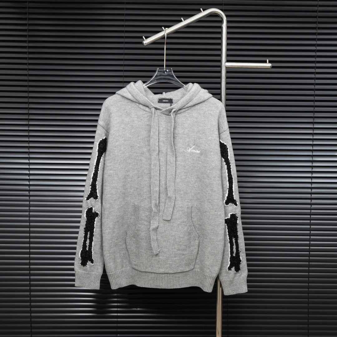Hoodie Premium “Bone Fusion Knit”