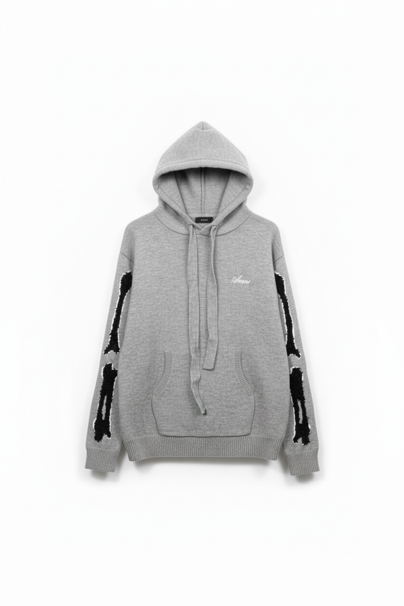 Hoodie Premium “Bone Fusion Knit”