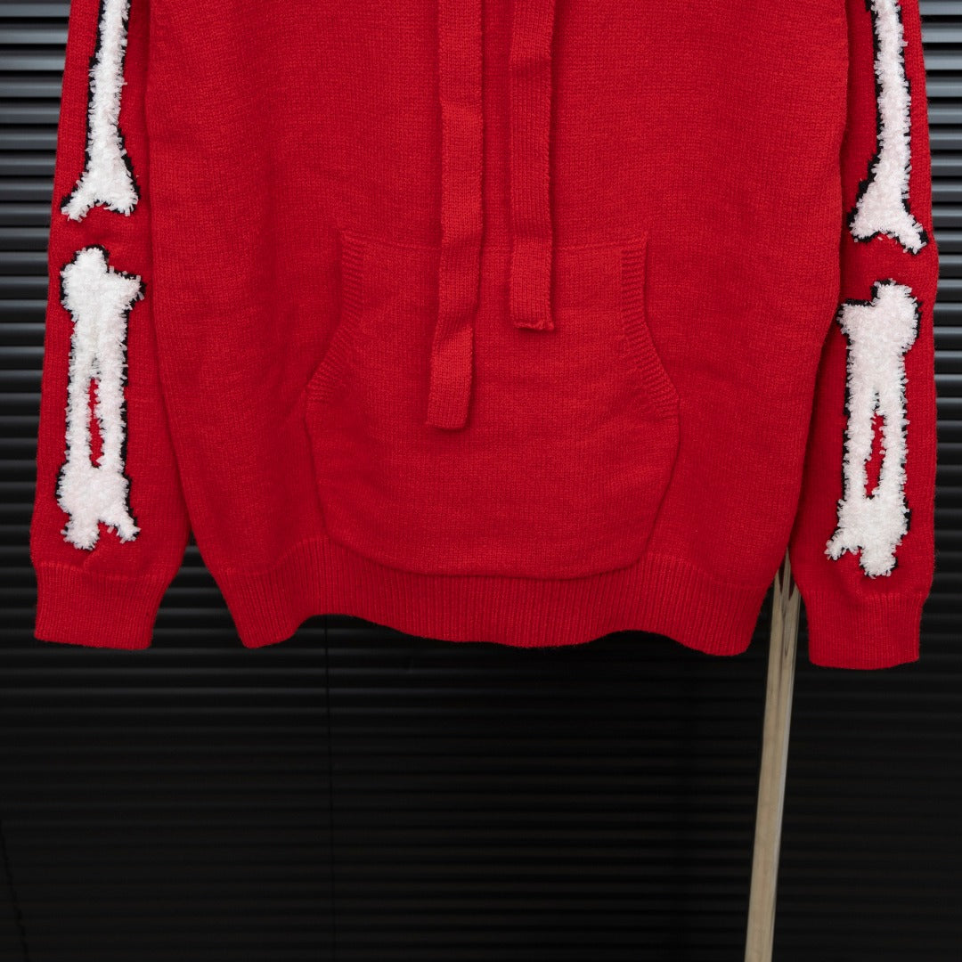 Hoodie Premium “Bone Fusion Knit”