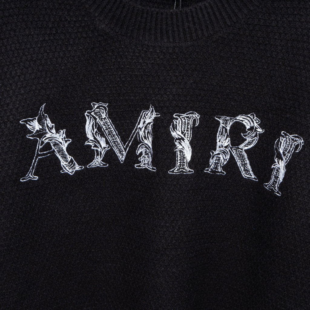 Sweater Premium “Smoke Embroidery Knit”
