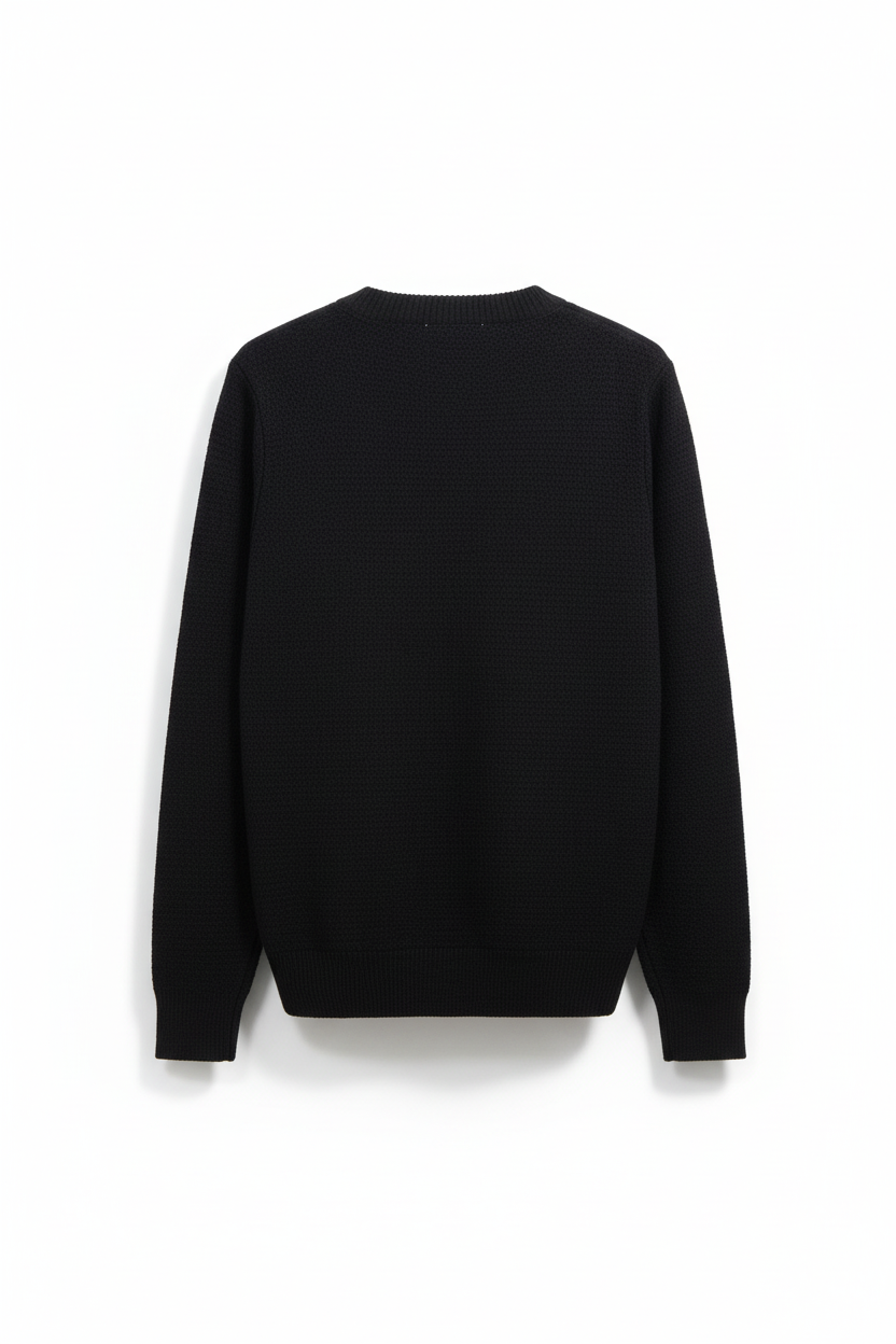 Sweater Premium “Smoke Embroidery Knit”