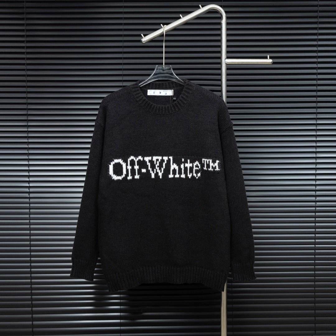 Sweater Premium “White Space Knit”