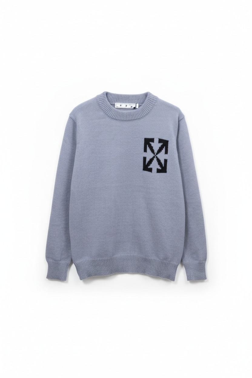 Sweater Premium “White Space Knit”