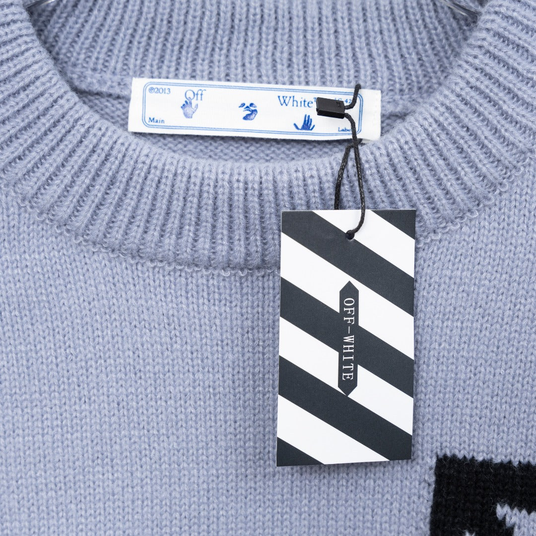 Sweater Premium “White Space Knit”