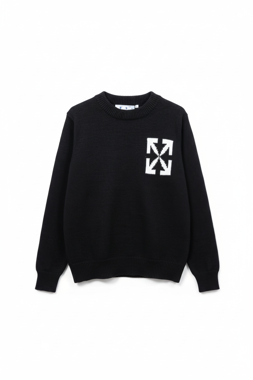 Sweater Premium “White Space Knit”