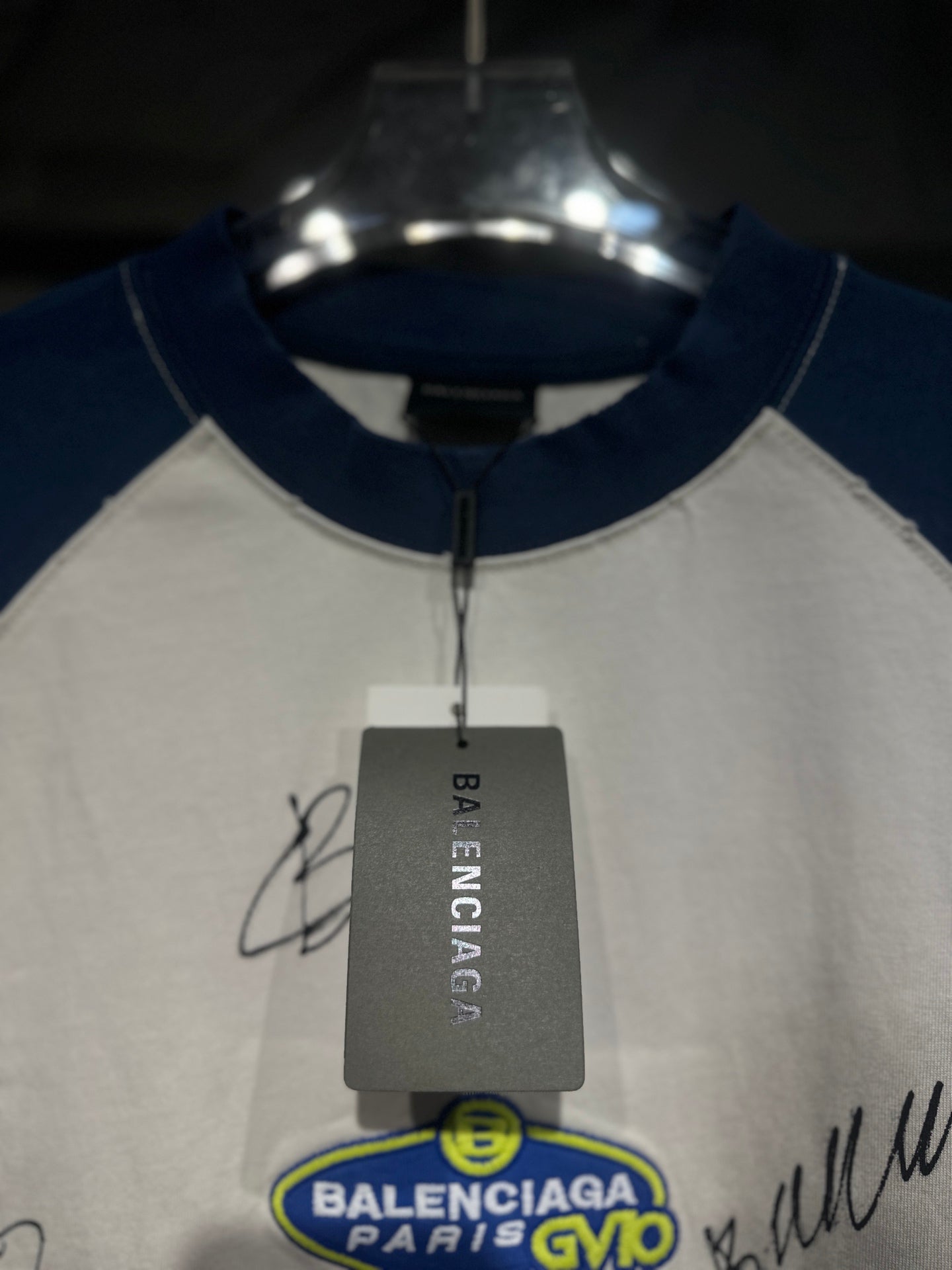 Camiseta Balenciaga 2025 · Graffiti Handcrafted & Patchwork Oversize