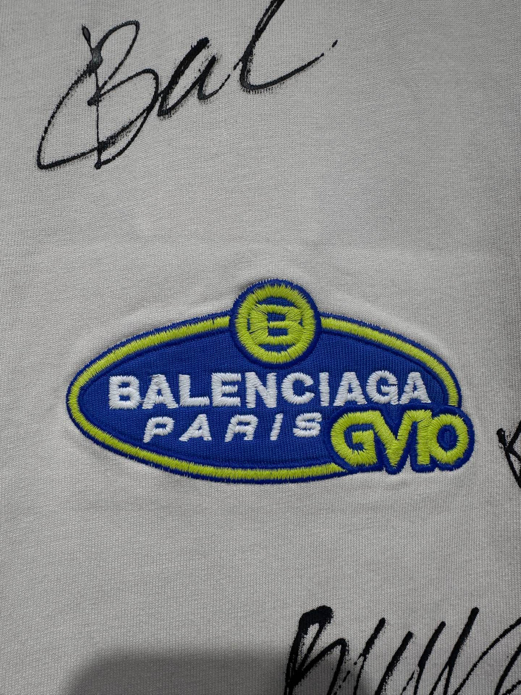 Camiseta Balenciaga 2025 · Graffiti Handcrafted & Patchwork Oversize