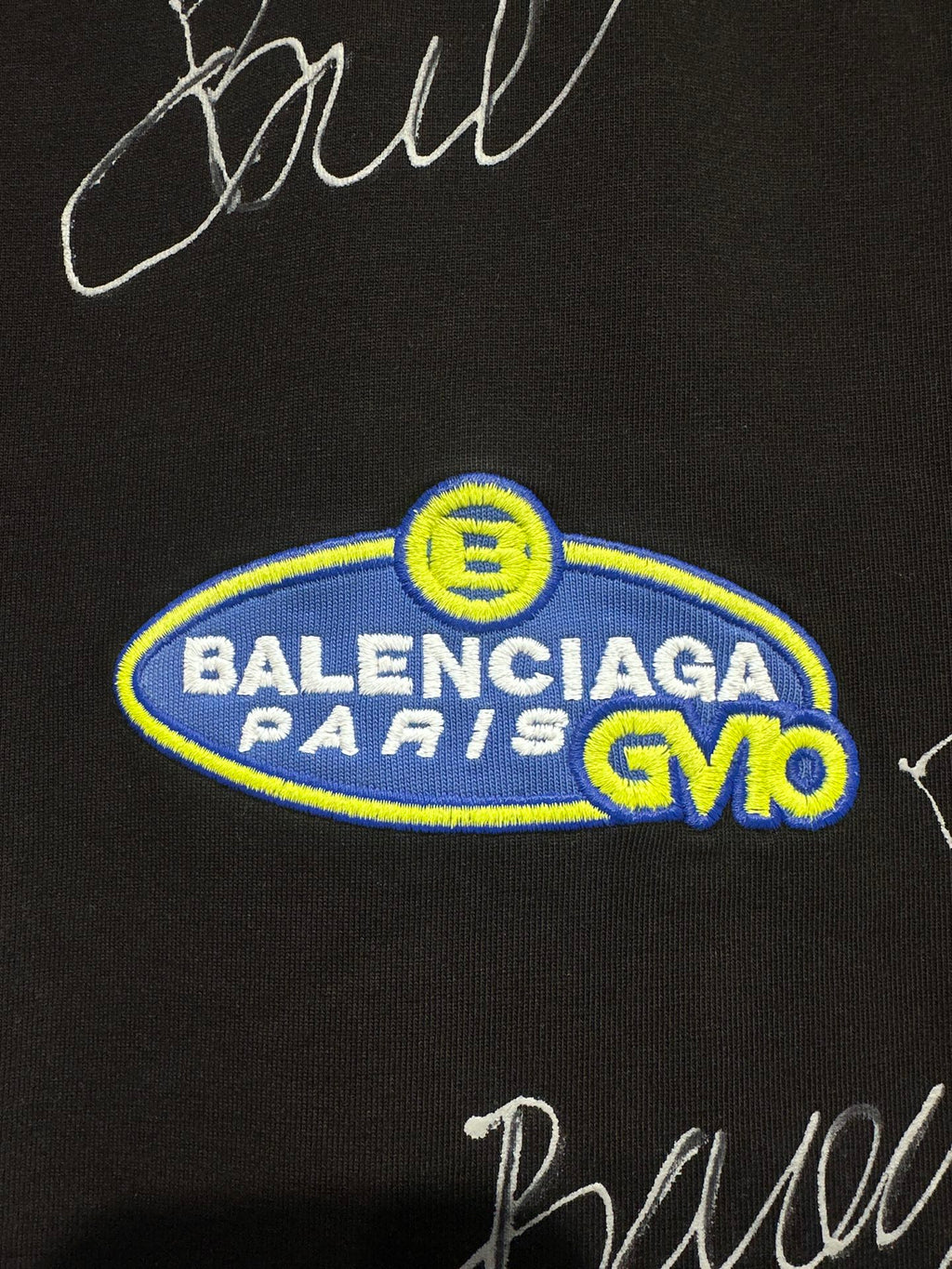 Camiseta Unisex Balenciaga 2025 · Efecto Vintage y Graffiti Handcrafted